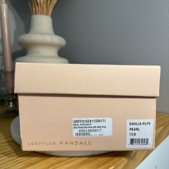 Loeffler Randall White Heeled Sandals - Picture 6 of 7